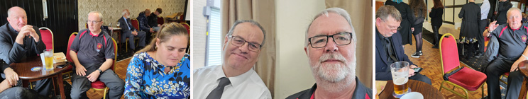 Members at Bobs funeral